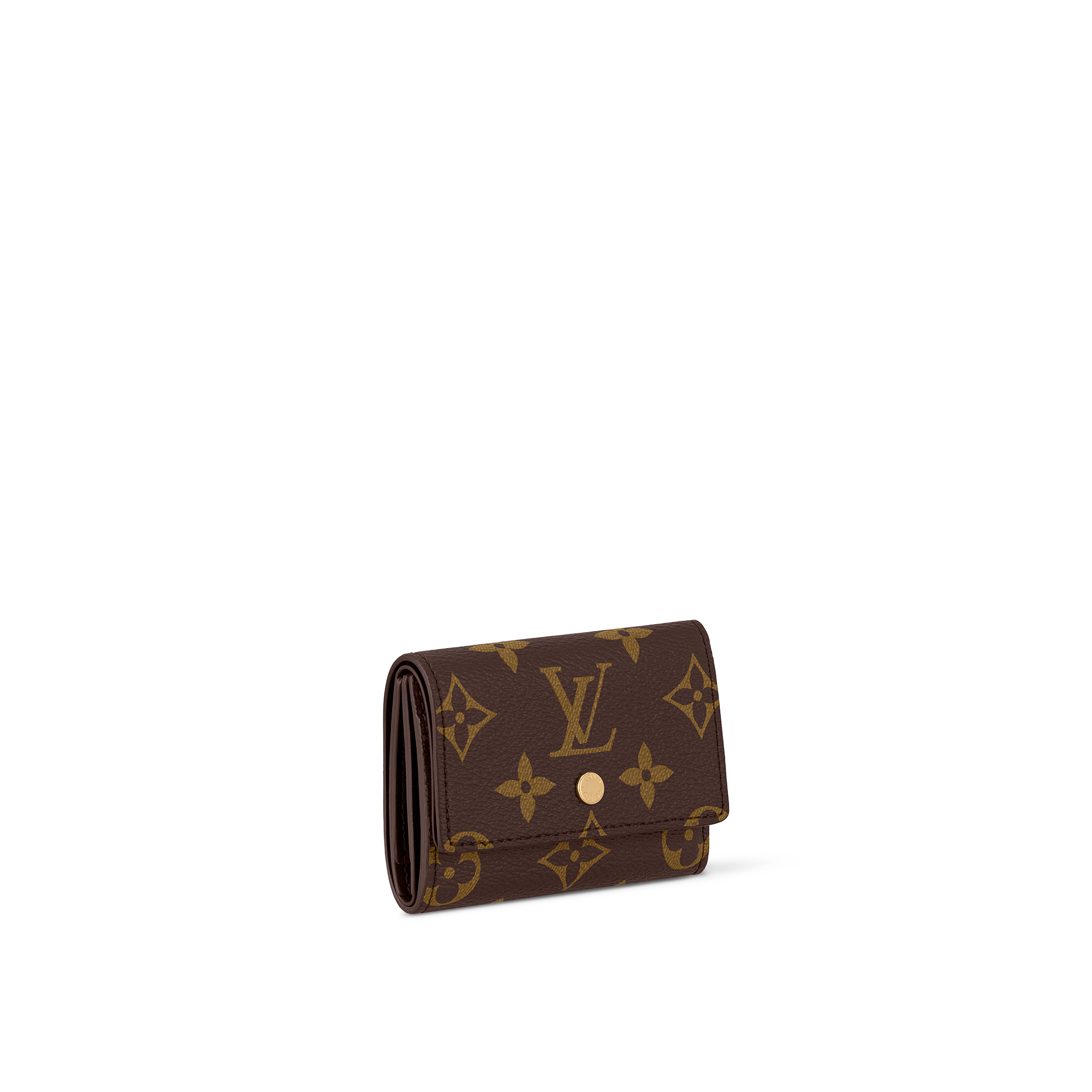 Louis Vuitton Monogram Mini Bifold Wallet orders (Red Button)